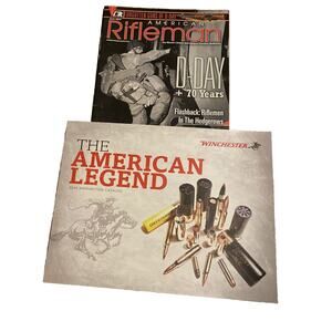 American Rifleman Magazine June 2014 Forgotten Guns of D-Day Winchester Catalog
